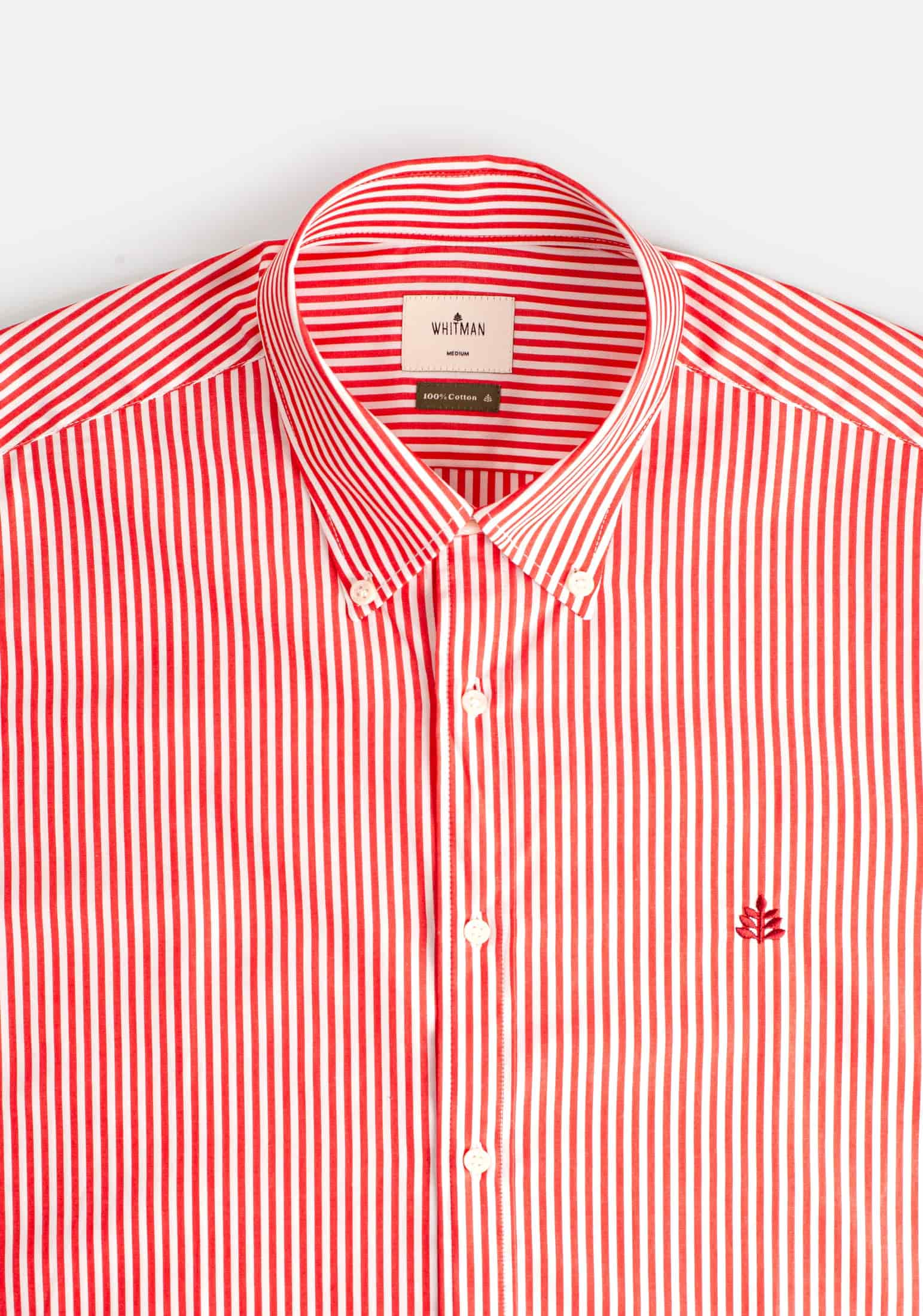 Camisa H CBD Rayas Med L-Vin Cereza - miniatura 6