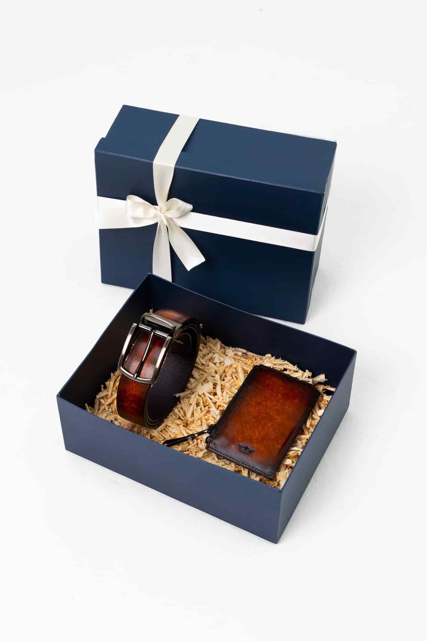 Cinturón + Billetera Cognac - miniatura 1