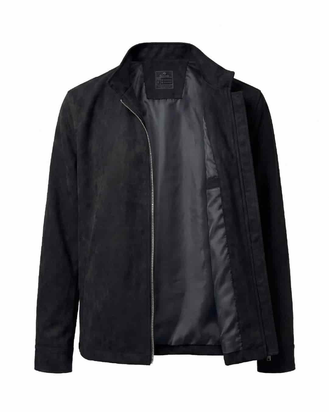 Chaqueta Cambridge Gamuza Negra Hombre - miniatura 2