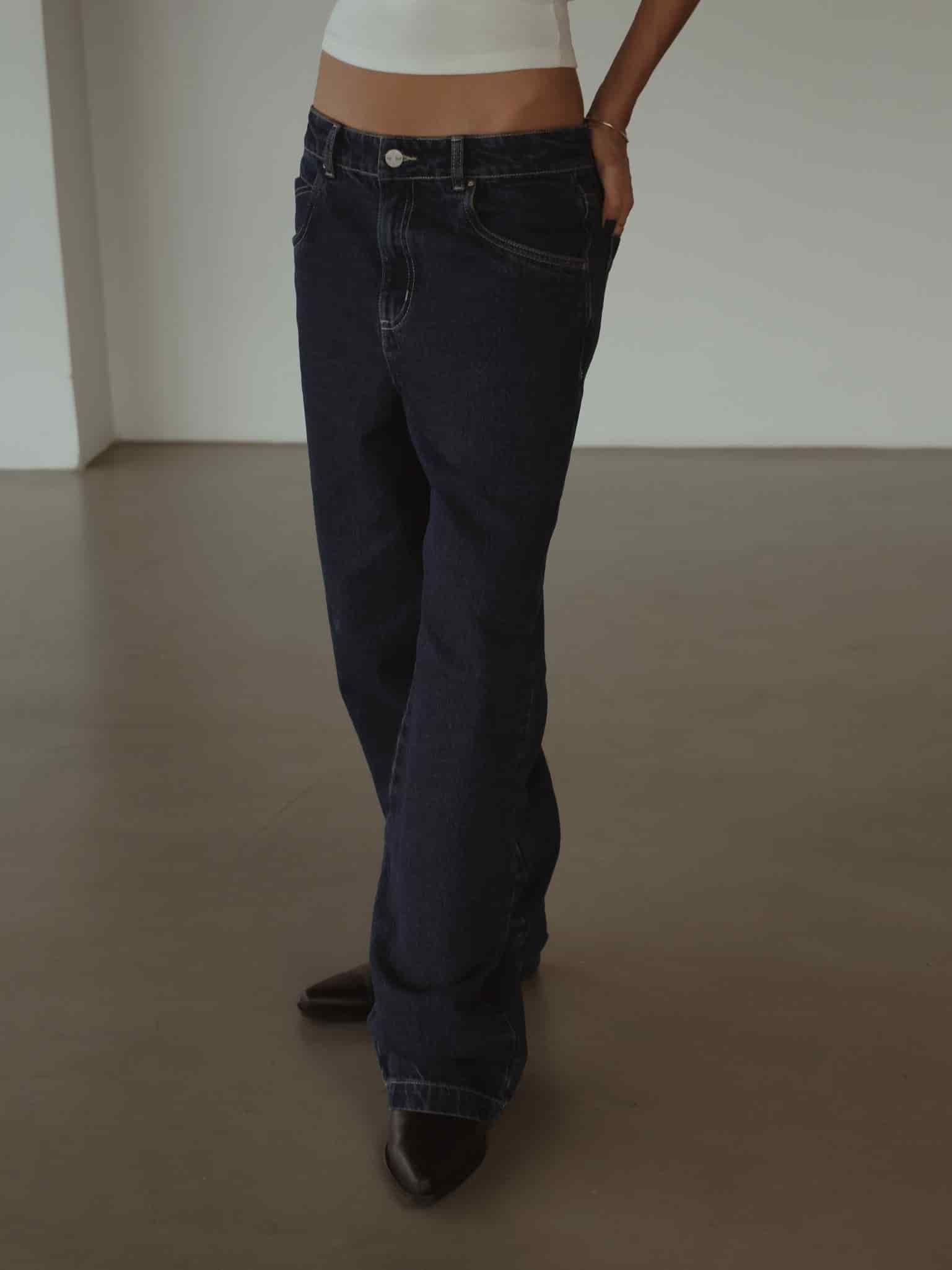 CAMPUS STRAIGHT JEAN - RAW DENIM - miniatura 8