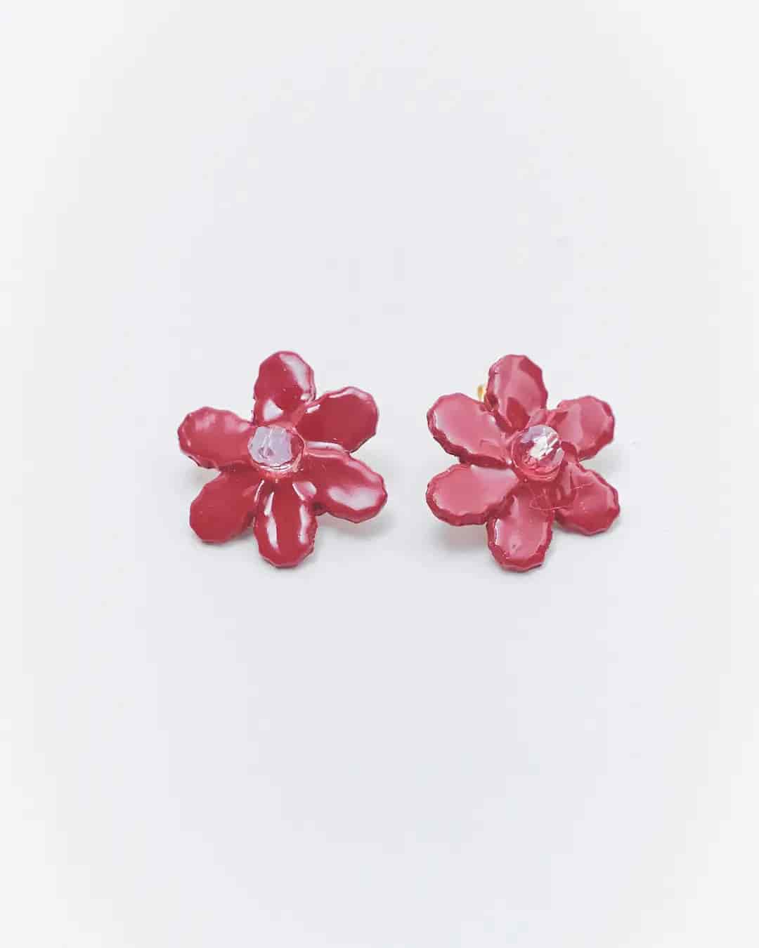 Aretes Flor para mi mini - miniatura 3