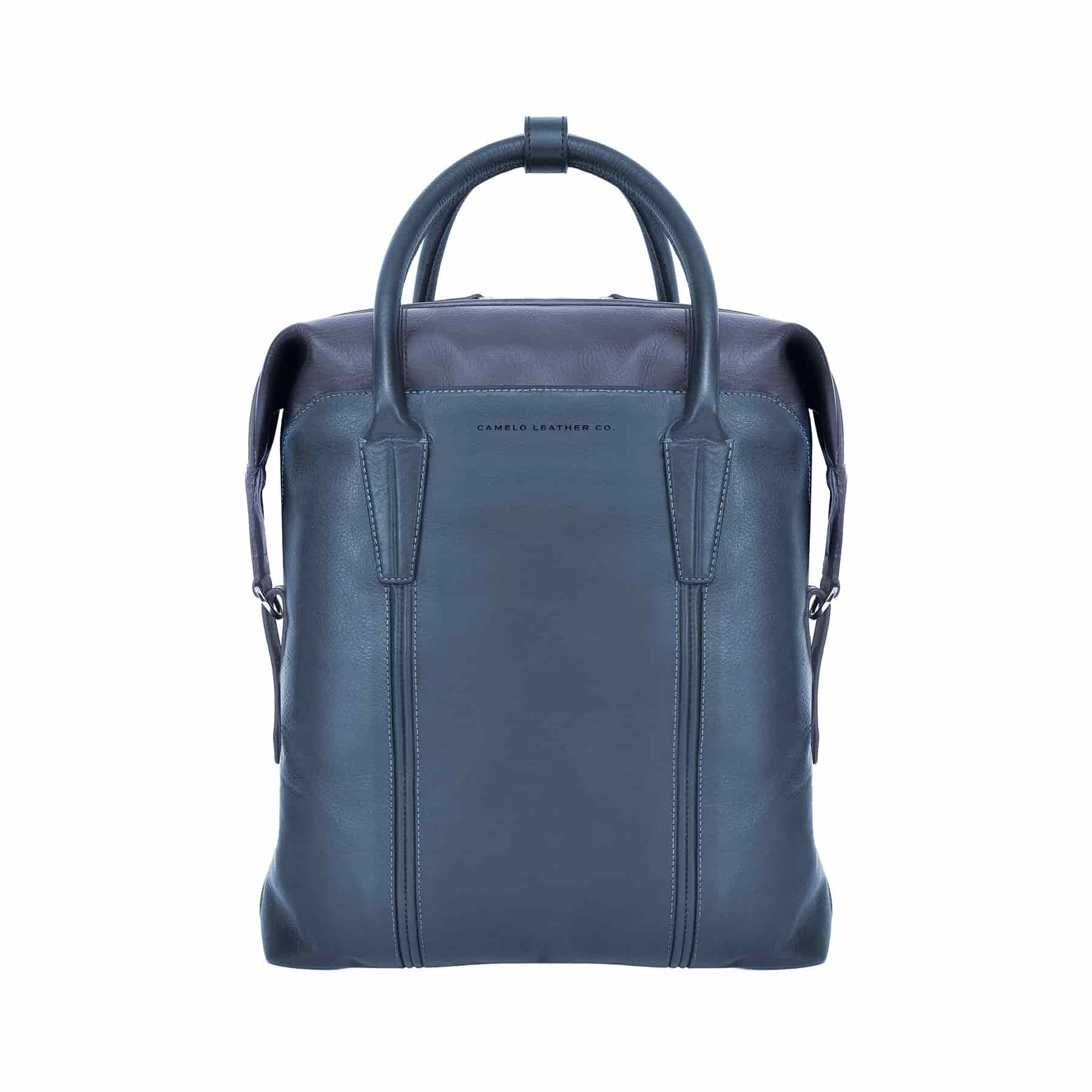 Heritage Backpack / Handbag Blue and Gray - miniatura 1