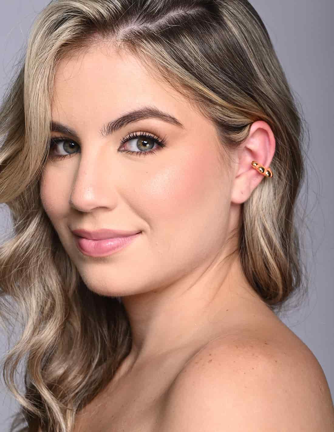 Ear Cuff Cloud Naranja - miniatura 7