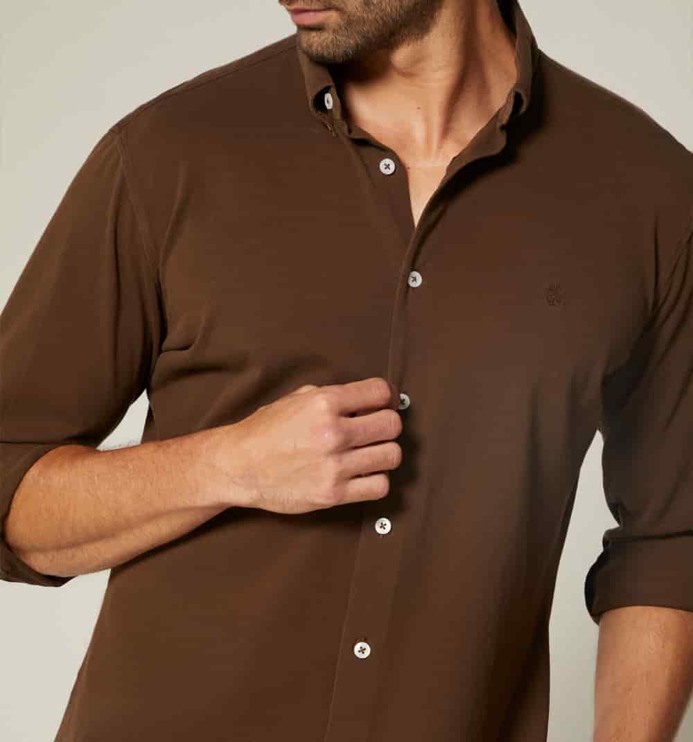 Camisa para hombre tipo piqué - miniatura 8