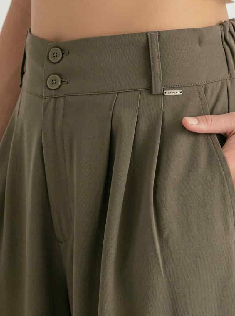 PANTALÓN CANVAS OLIVO - miniatura 3