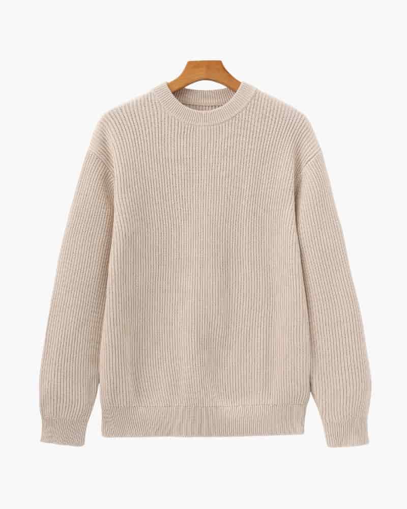 Rib Knit Crewneck - miniatura 3