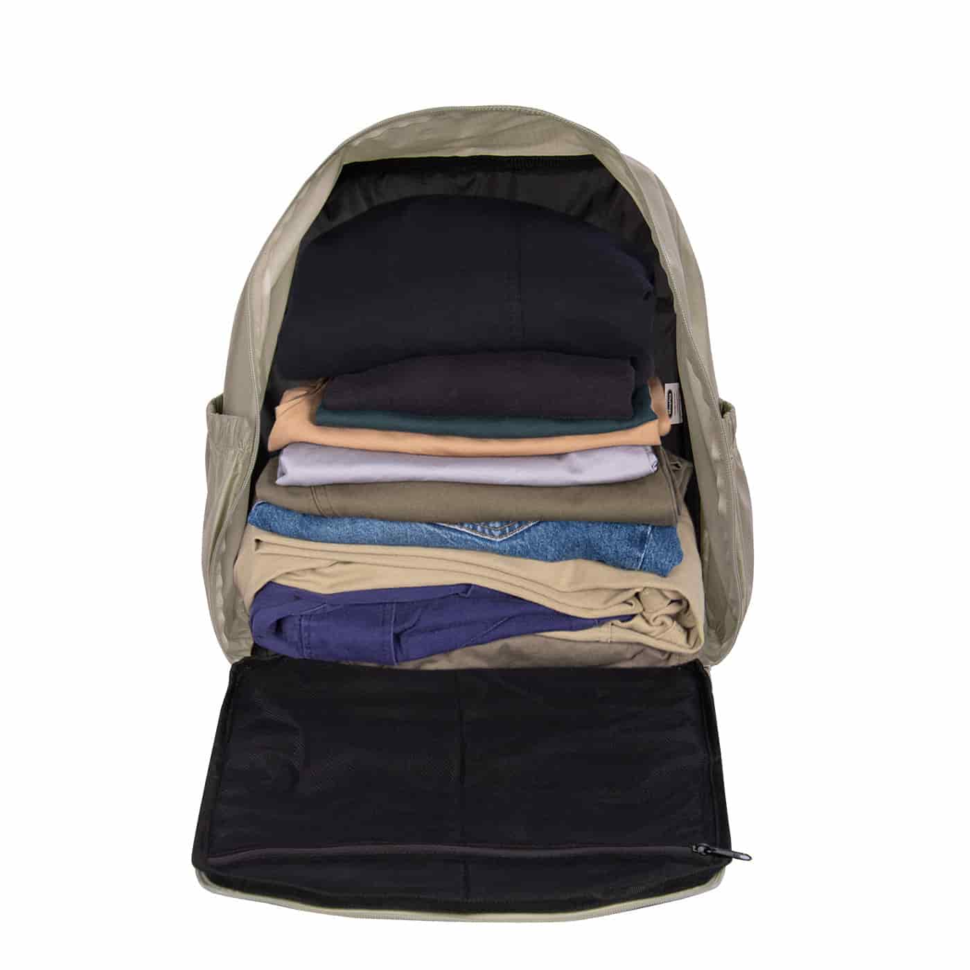 Morral Cabina Tapa Citybags Beige - miniatura 5