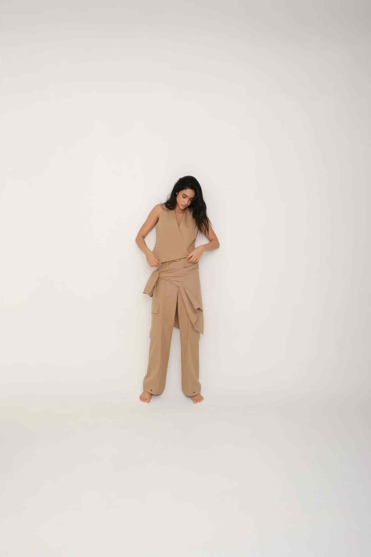 Chaqueta Habla Camel - miniatura 7