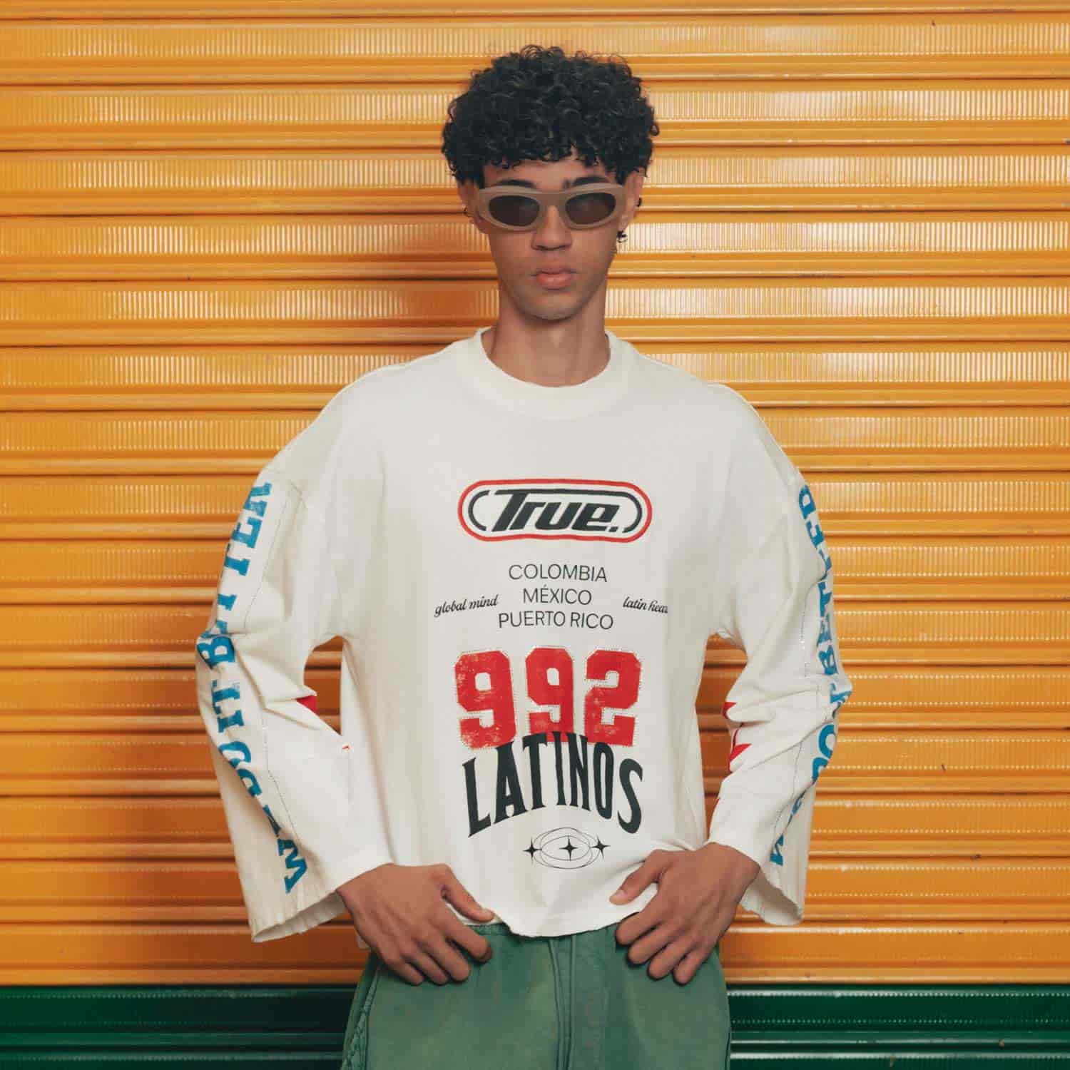 Latinos Wide Sleeve LS - Cream - miniatura 2