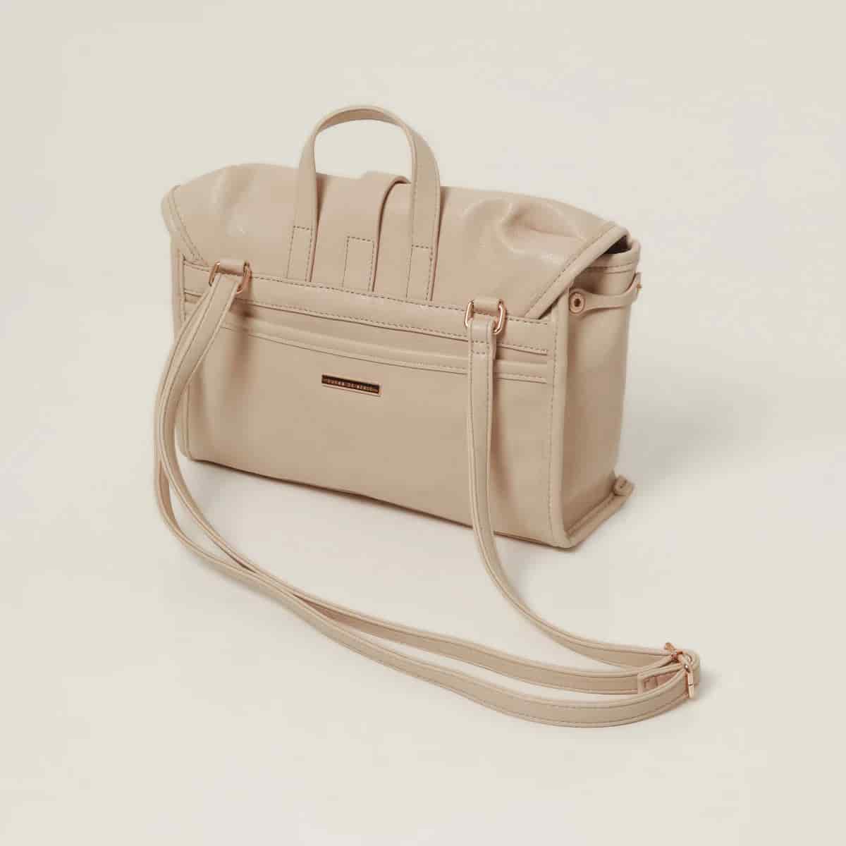 Bolso Tipo Mini Bag Beige - miniatura 2