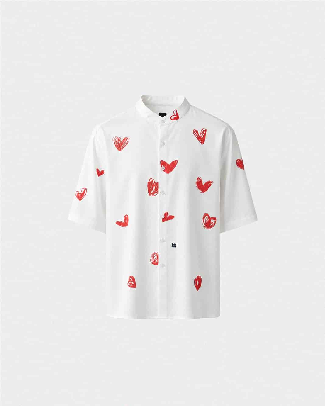 CAMISA CORAZONES MC - miniatura 1
