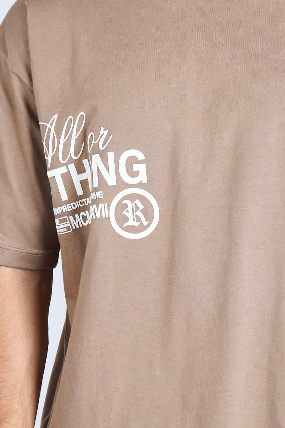 CAMISETA OVERSIZE CAQUI [DROP 0:0] - miniatura 4