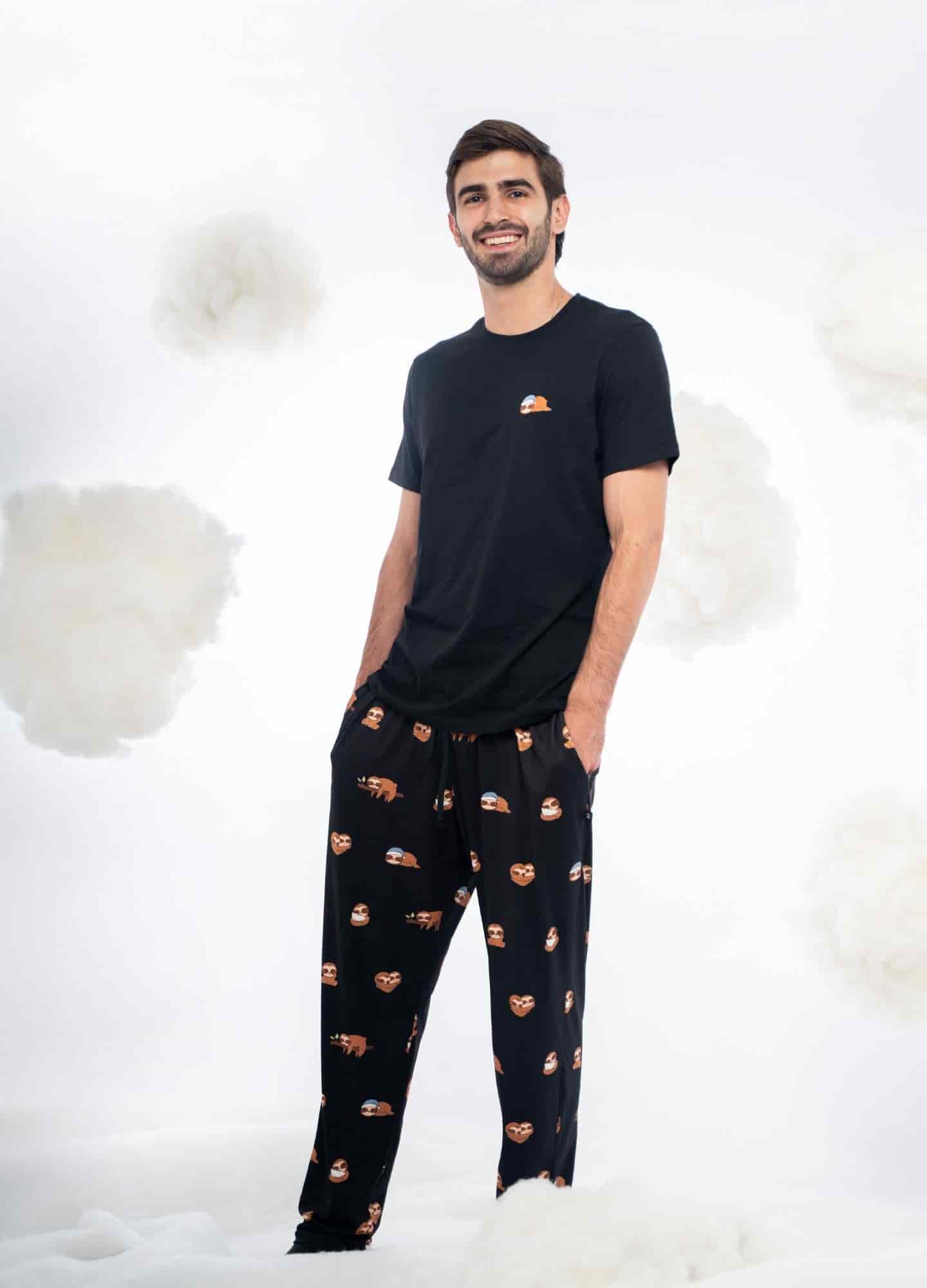 Conjunto Pantalón Perezosos - Negro - miniatura 2