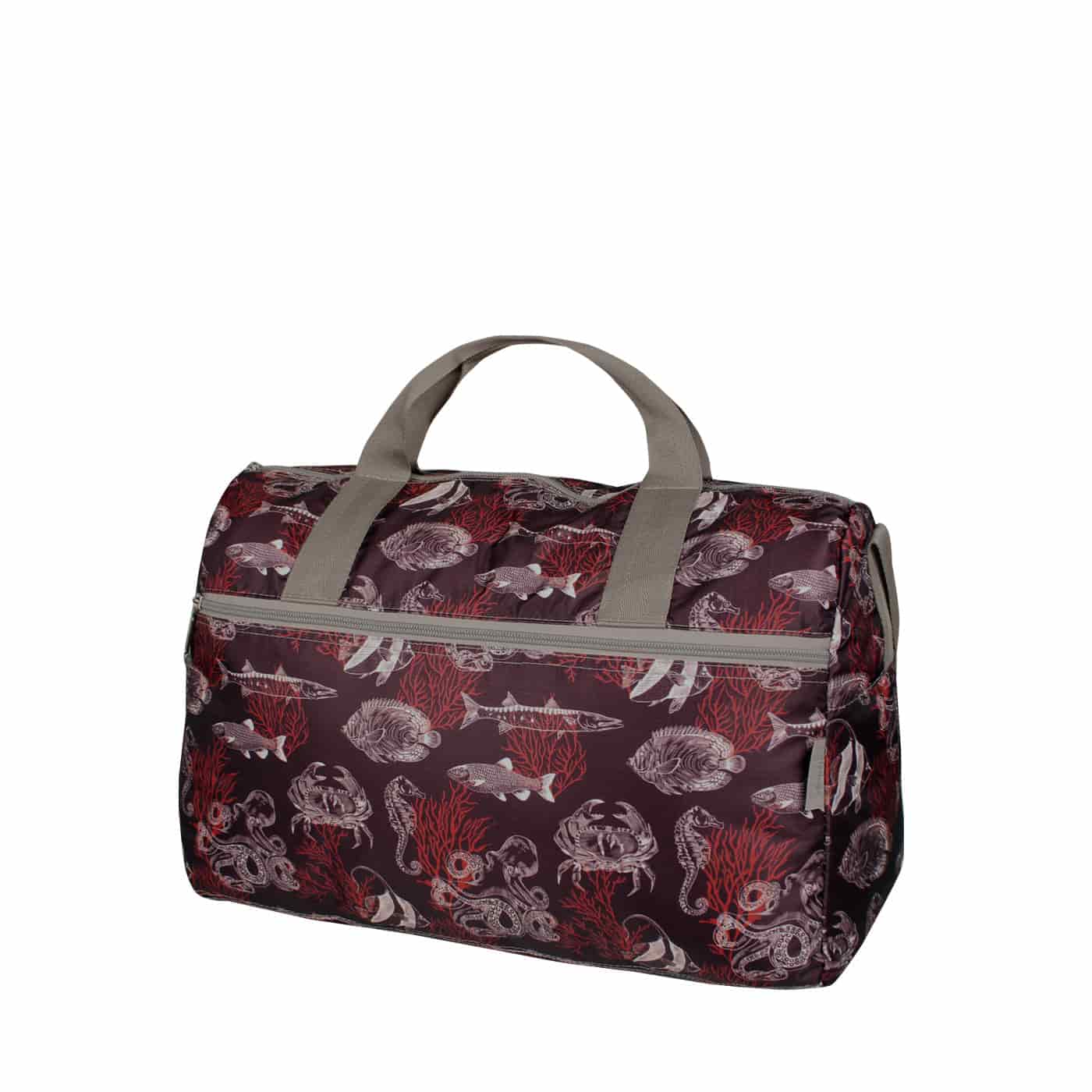Maleta M ULTRA Plegable Estampado Coral Citybags - miniatura 1
