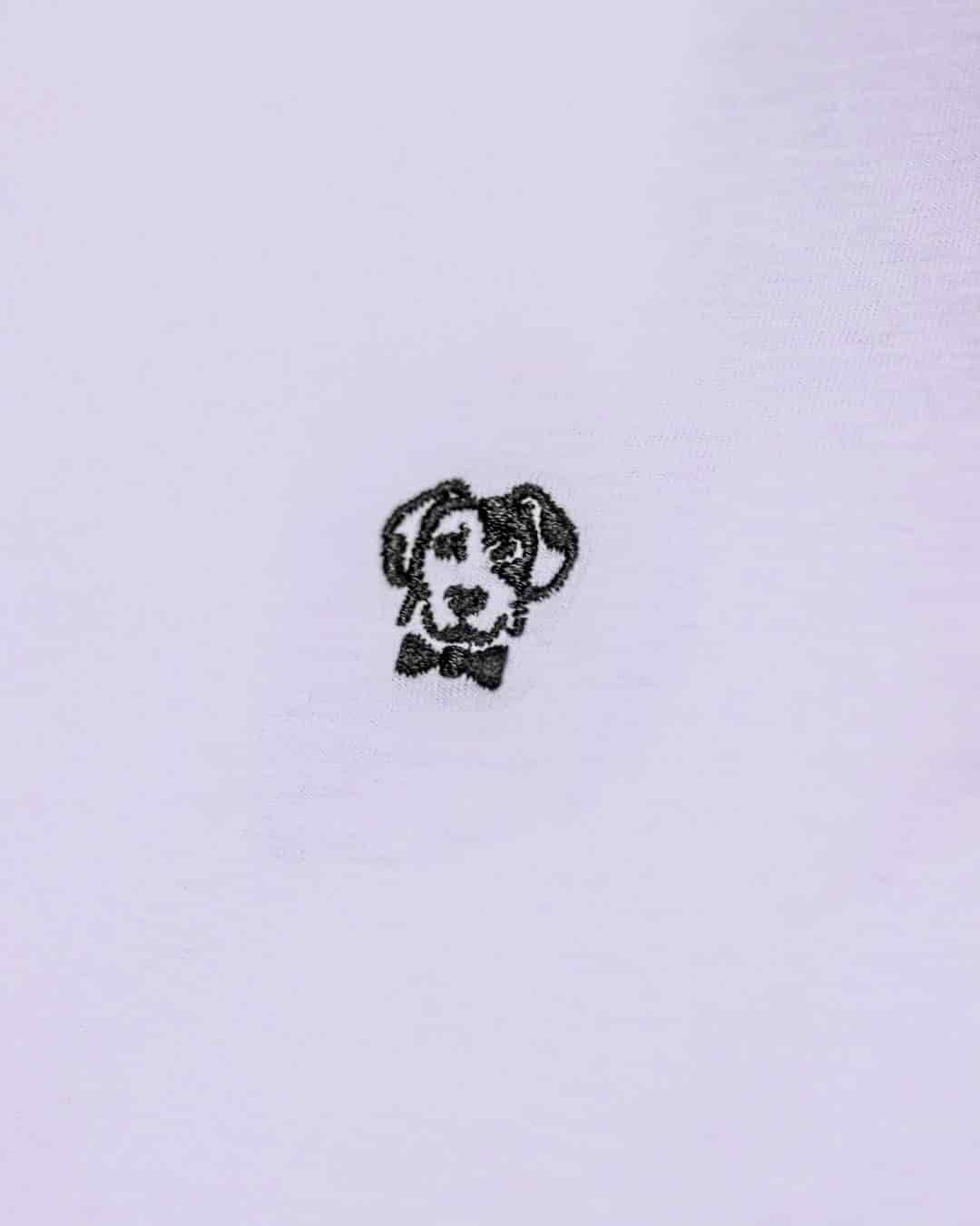 Camiseta Antimanchas Cuello V Lila - miniatura 4