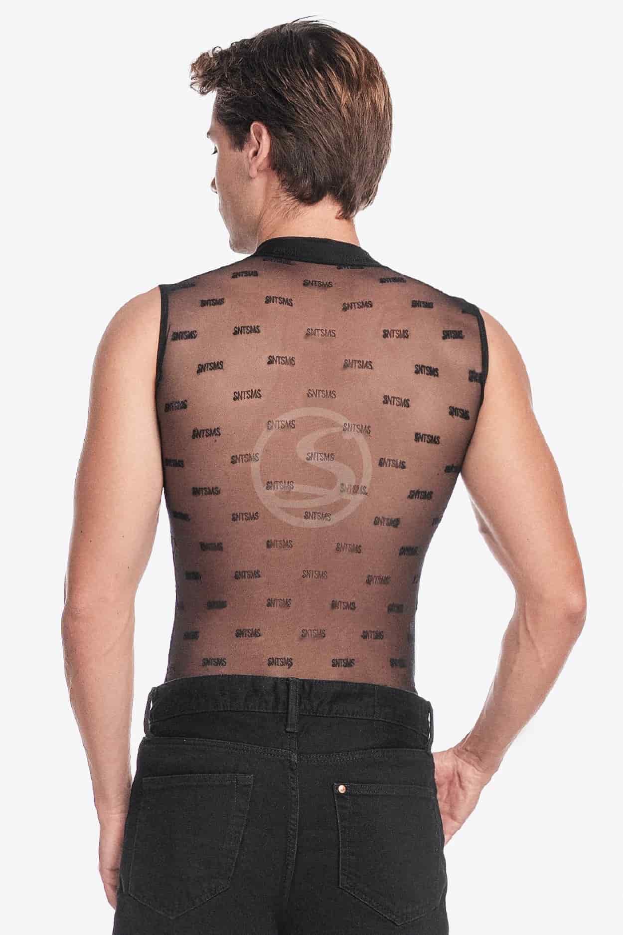 Mesh Orosho Negro Santísimas Men Ref. S-564 - miniatura 2