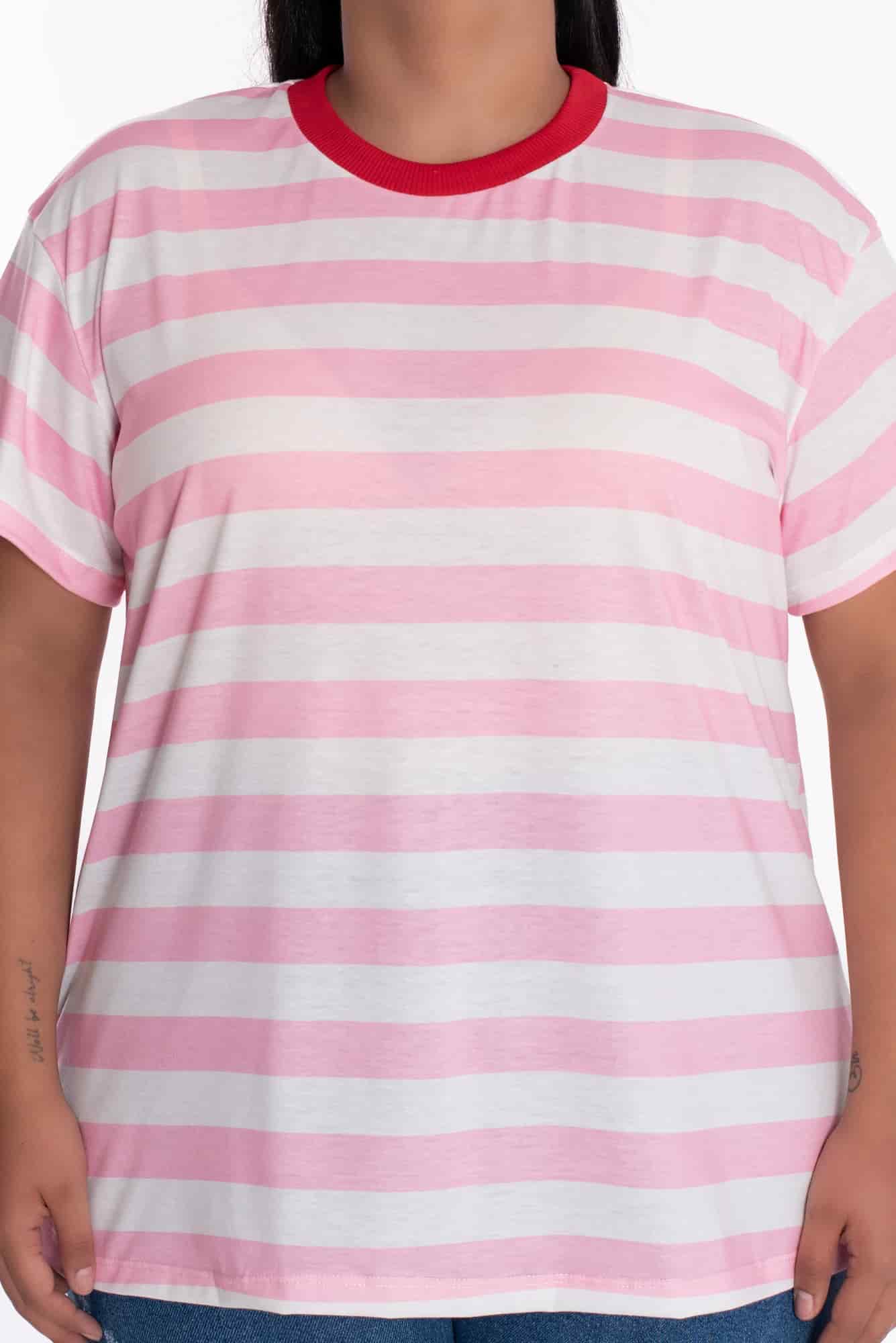 Camiseta Pocket Rosada - miniatura 3
