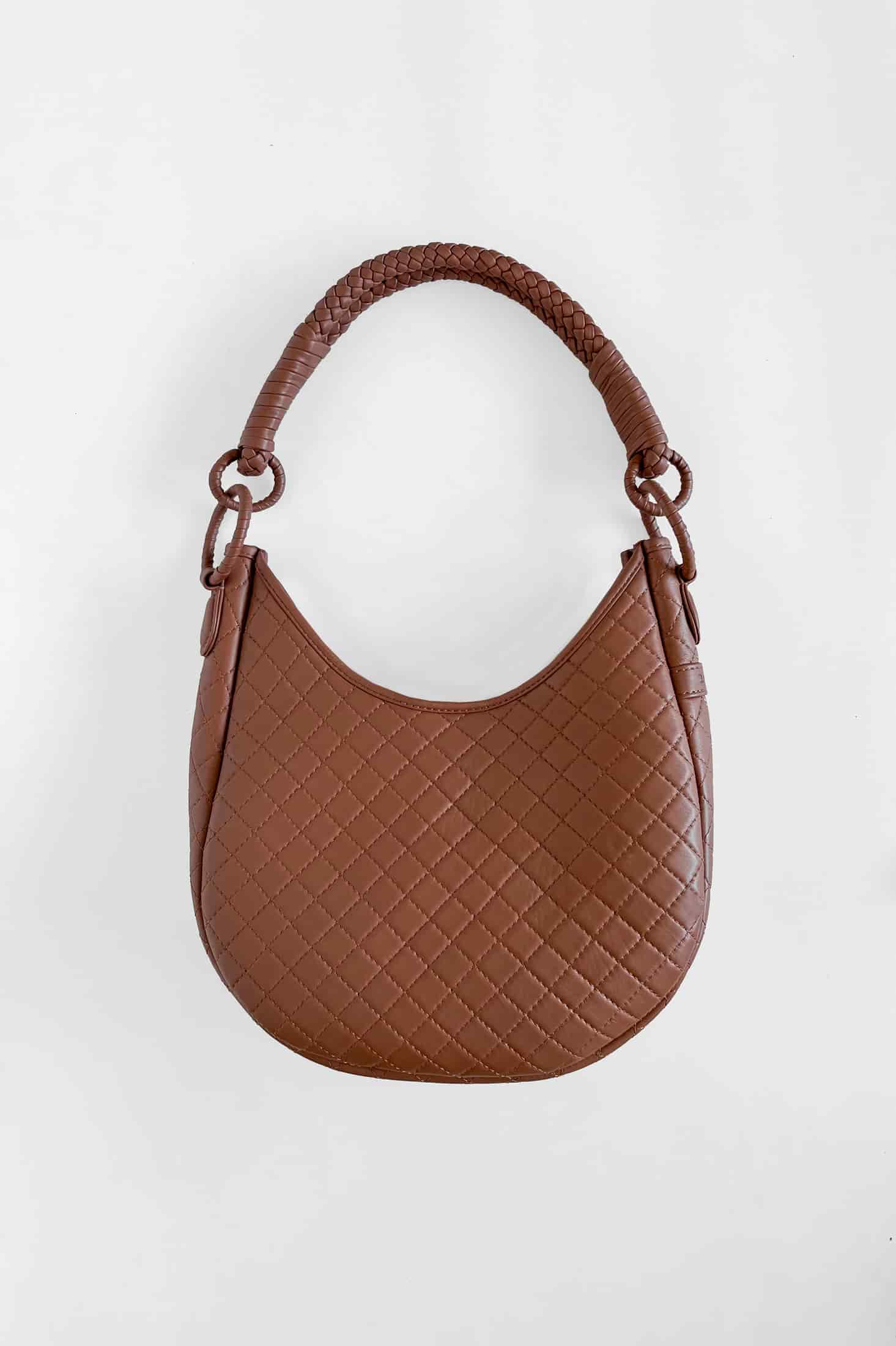 Saddle Shoulder Bag, Brandy - miniatura 4