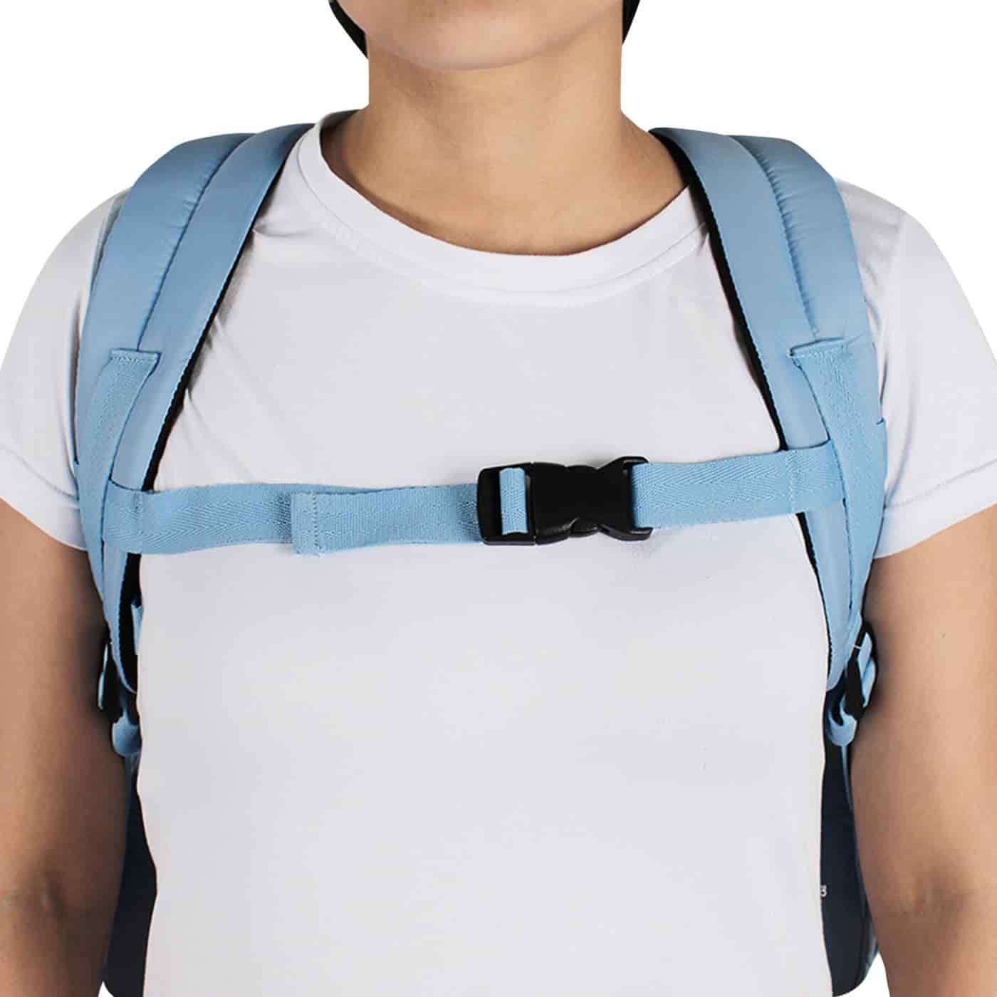 Morral Cabina Tapa PLEGABLE Azul Claro - miniatura 8