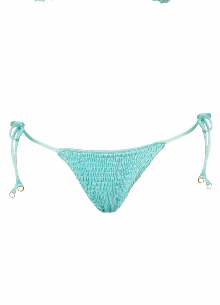 Maaji Indigo Veil Sunflash Low Rise Tie Side Bikini Bottom - miniatura 9