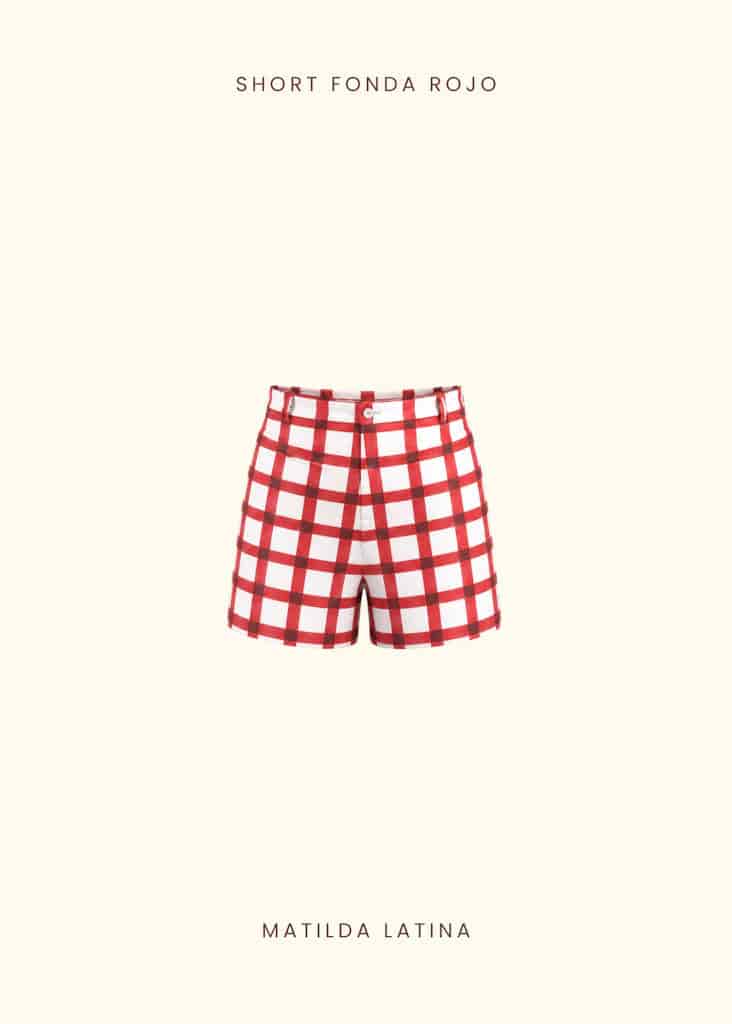 Short Fonda Rojo - miniatura 2