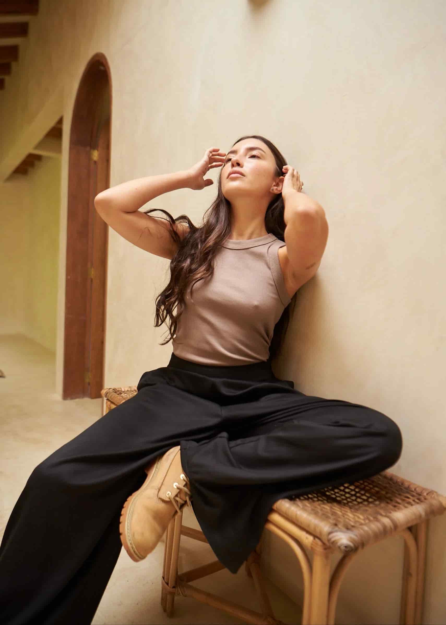 Pant Tencel Rague Negro - miniatura 9