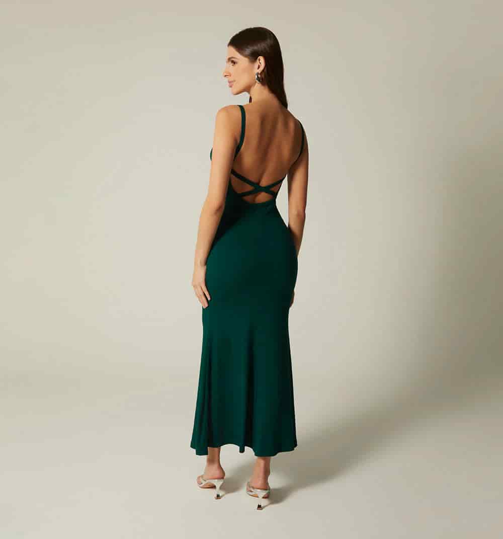 Vestido largo tiras - miniatura 5