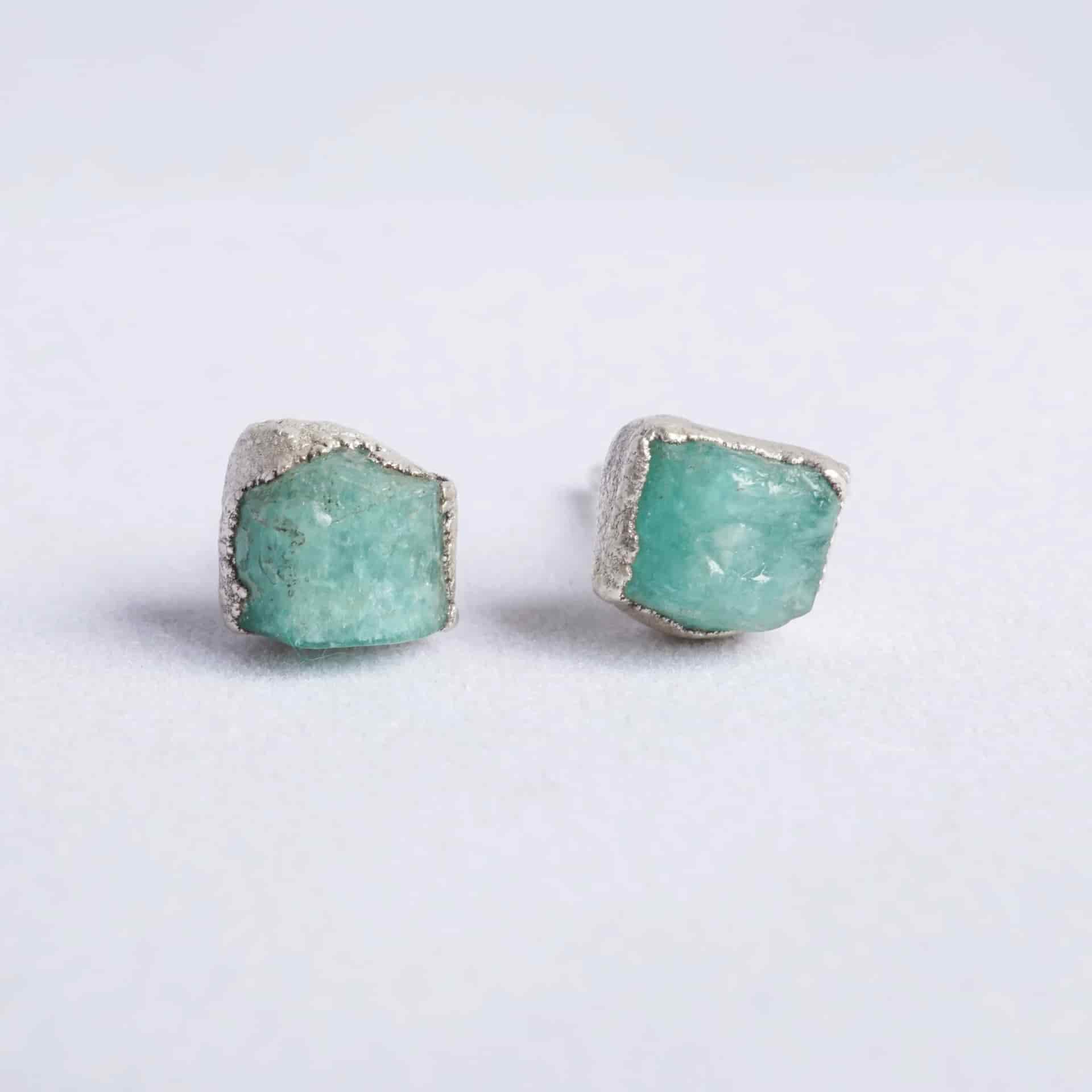 Aretes Gorgona Plata - miniatura 1