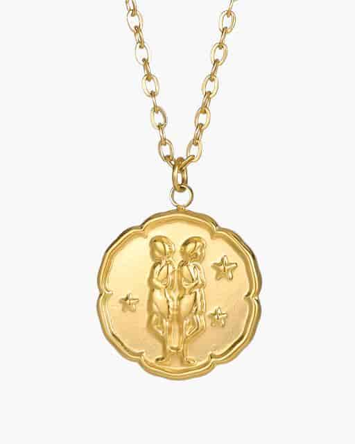 Zodiac Sign Necklace - Gold - miniatura 12