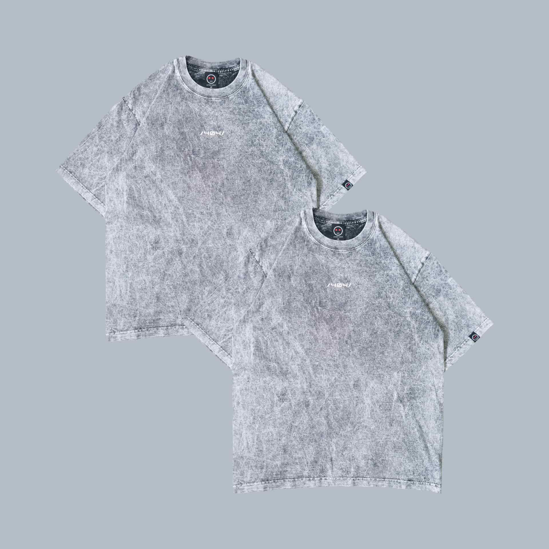 Camiseta Oversize Acid Wash Core Pack X2 - miniatura 1