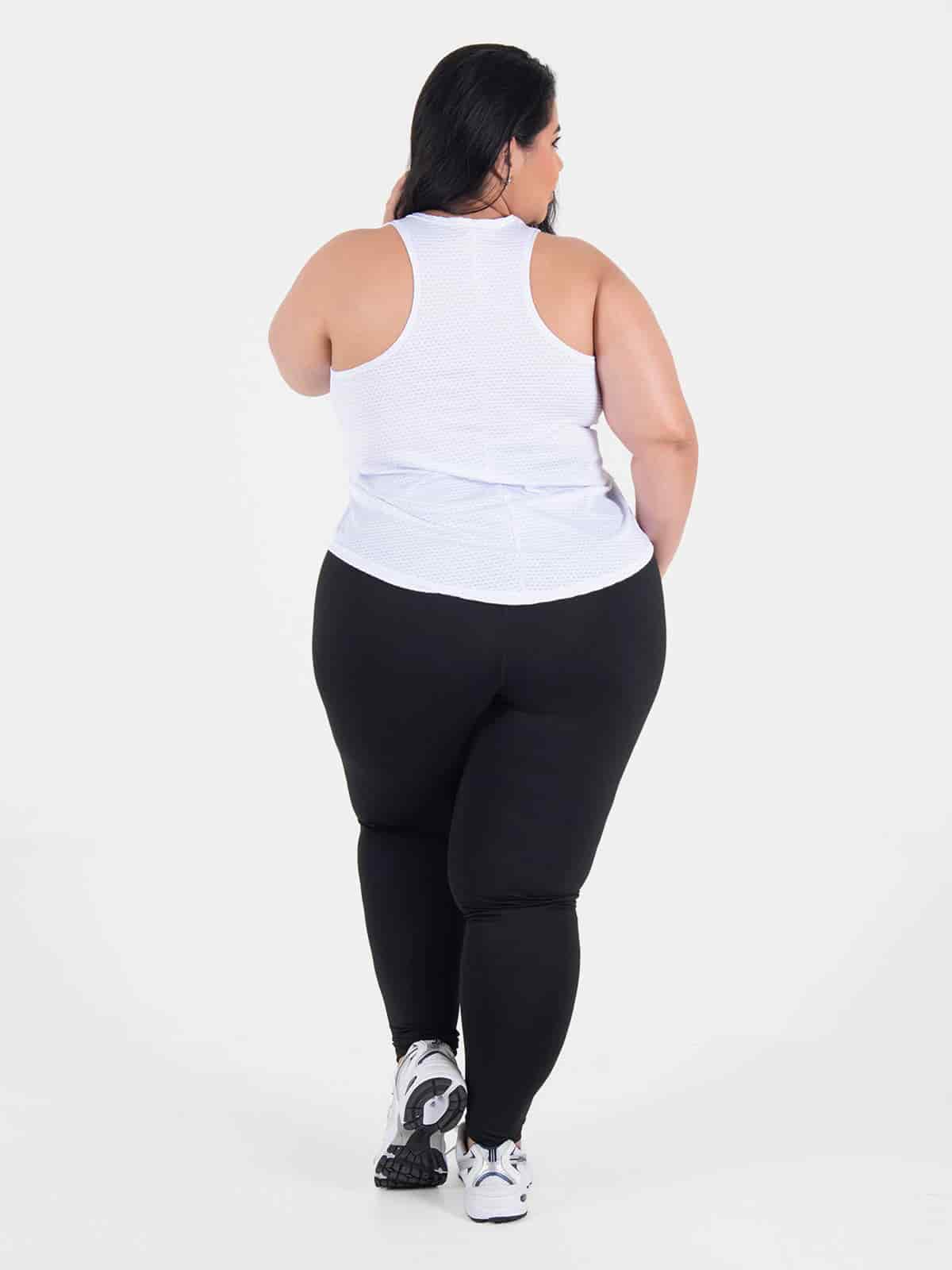 dorya leggins set talla plus blanco - miniatura 3