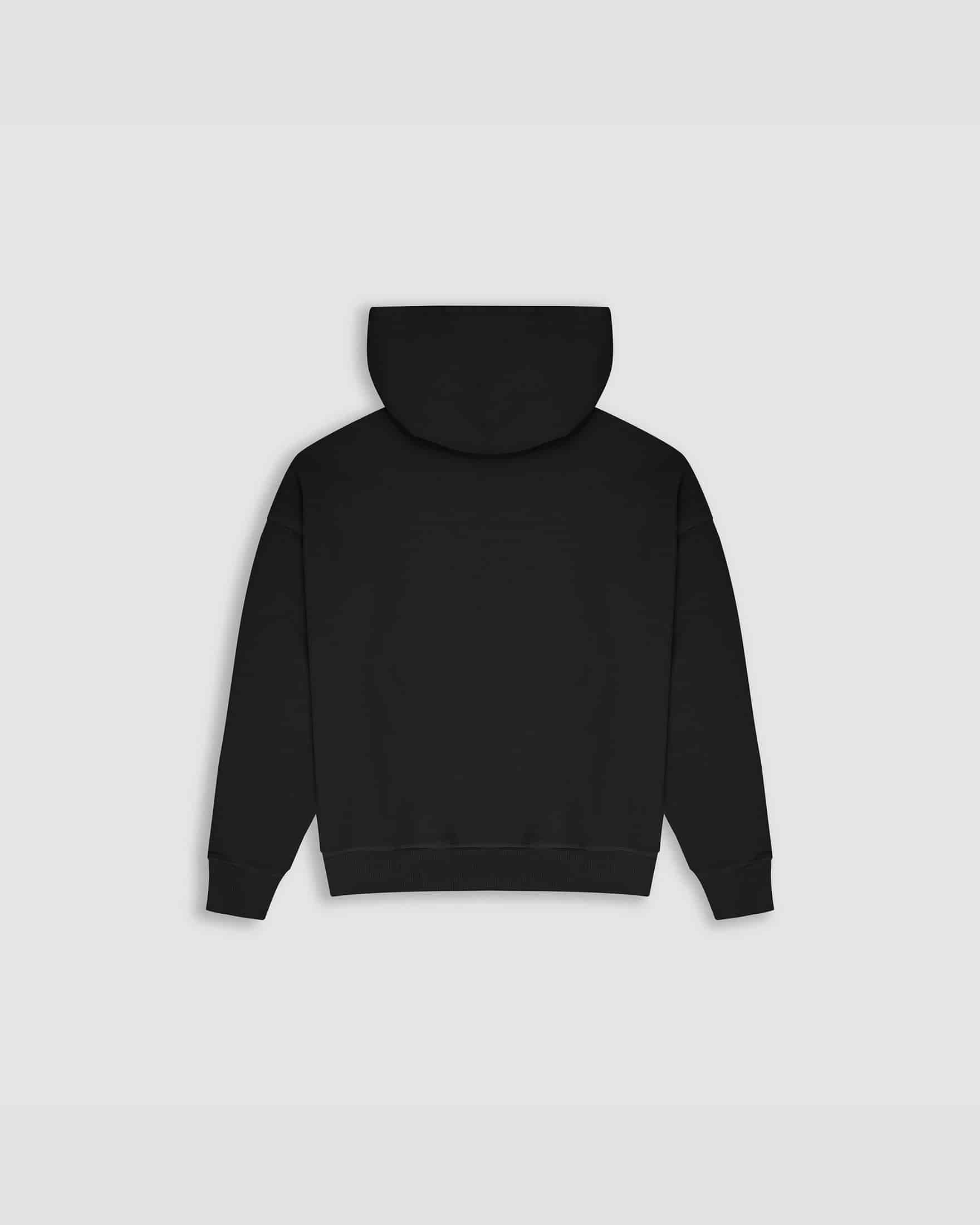 Hoodie Básico V2 - Negro Oscuro - miniatura 4