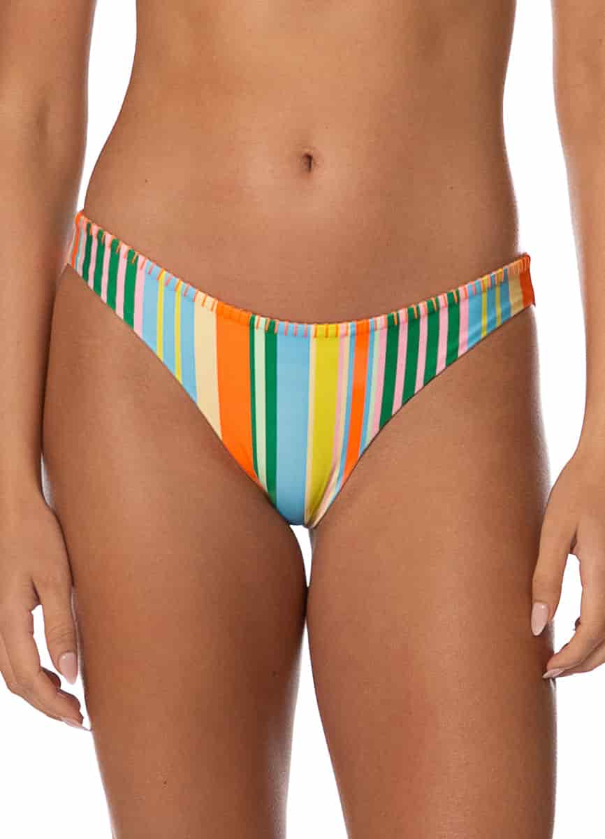 Maaji Deep Sea Lines Iconic Low Rise Thin Side Bikini Bottom - miniatura 2