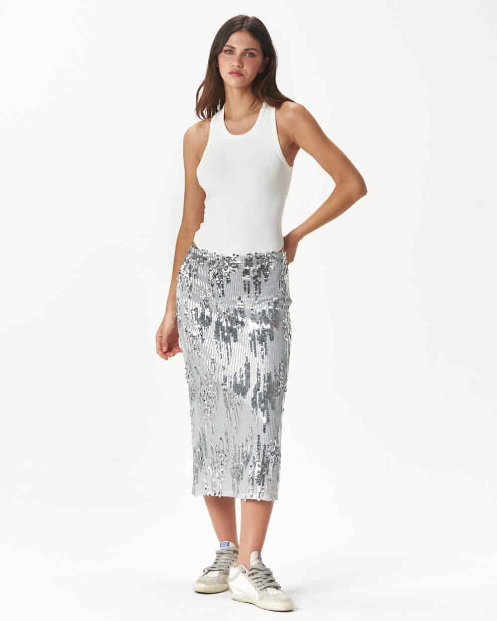 FANCY MIDI SKIRT - miniatura 1