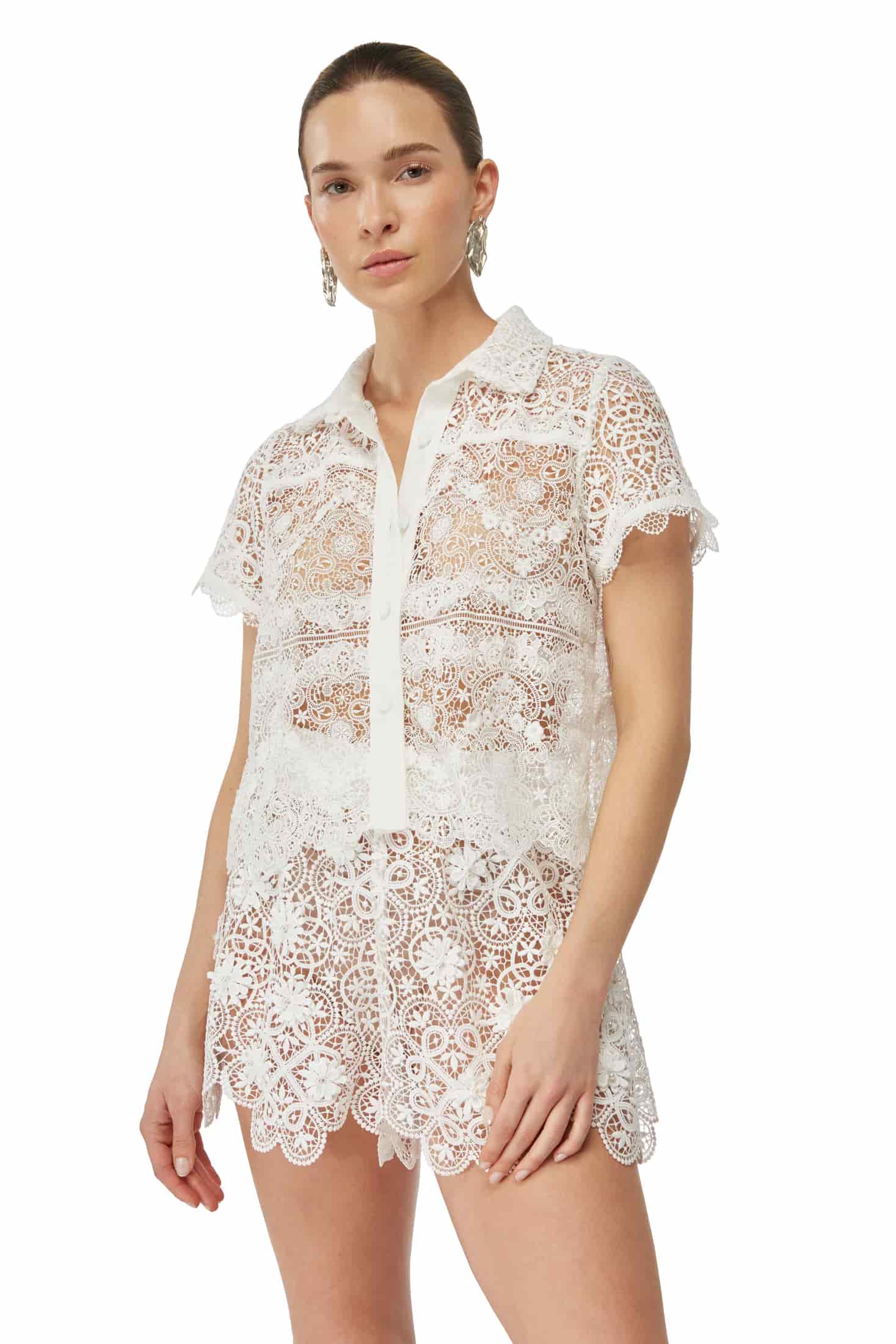 NERISSA SHORT WHITE - miniatura 3
