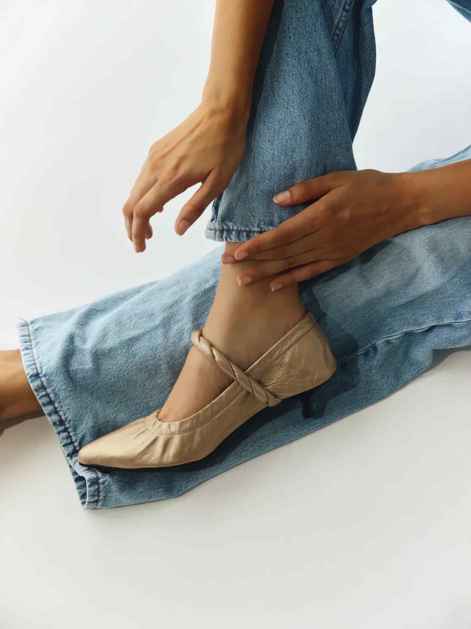 DONELLA GOLD HEELS - miniatura 8