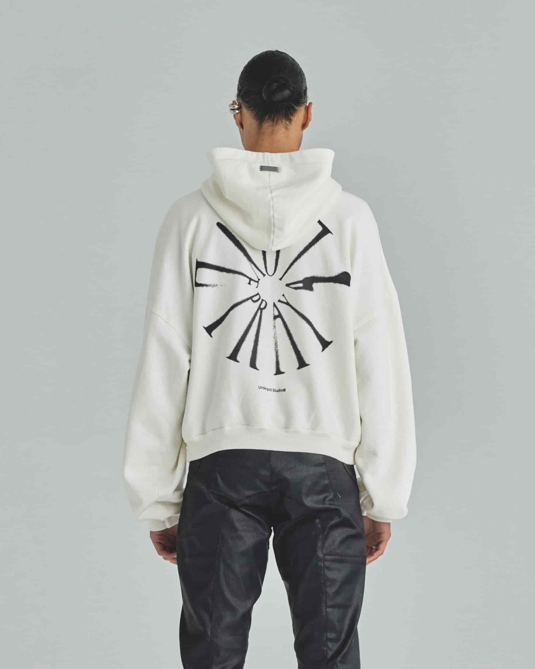Spring Pray 4 Love Boxy Fit Hoodie White - miniatura 5