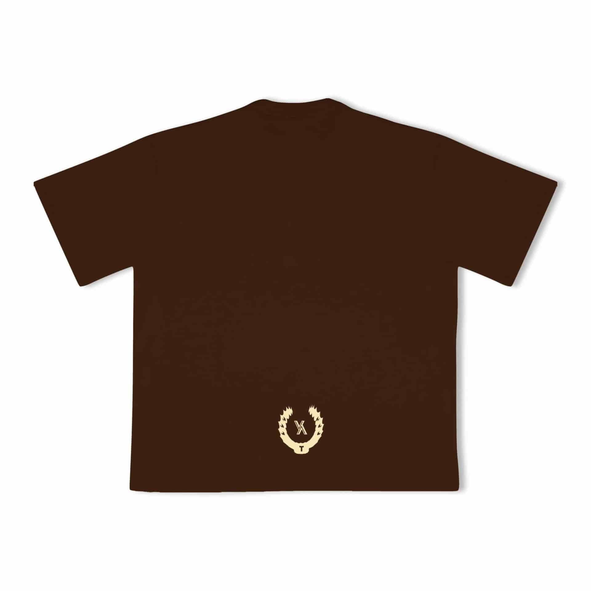 Brown T-Shirt Boxy Prestige - miniatura 2