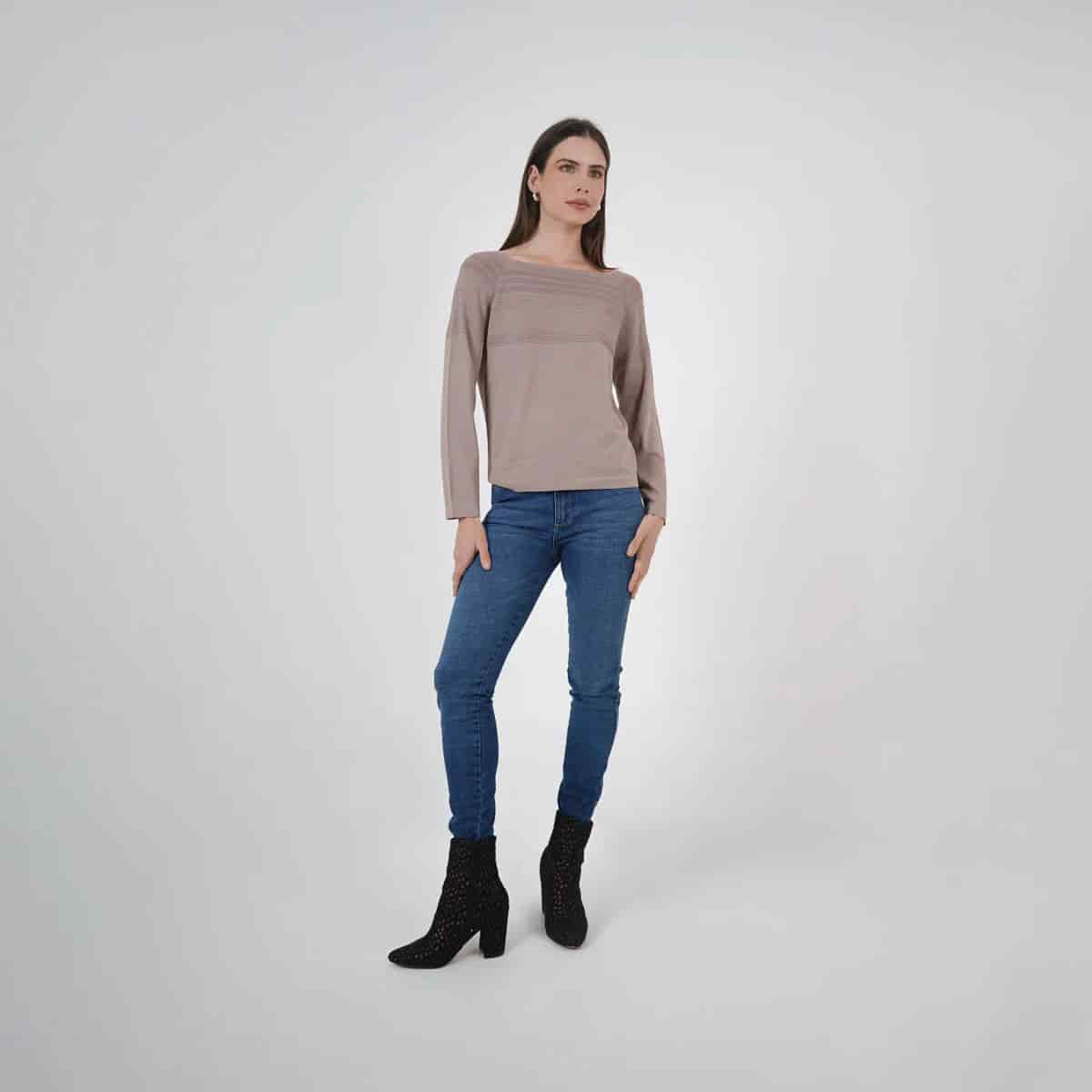 Sweater Cuello Redondo Manga Larga - miniatura 8