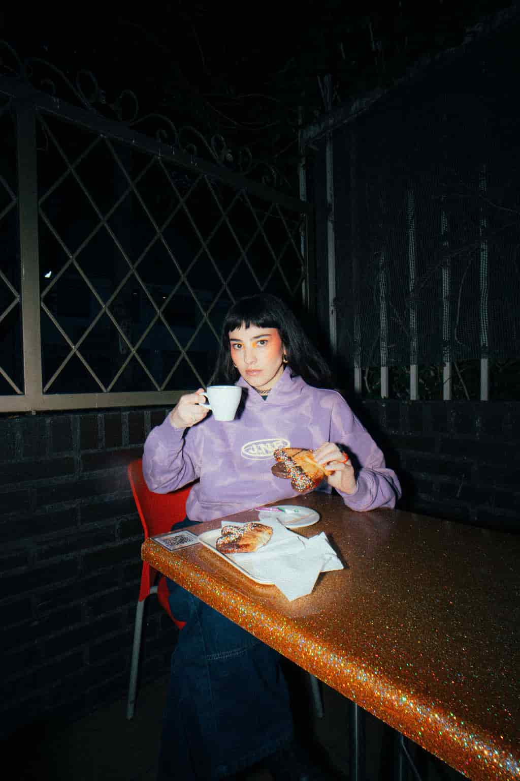 HOODIE SO NICE 2 BE ME MORADO - miniatura 3