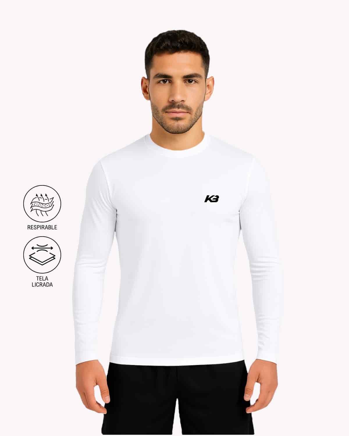 Buzo Fit Basico┃KBMEN RF.318 - miniatura 3