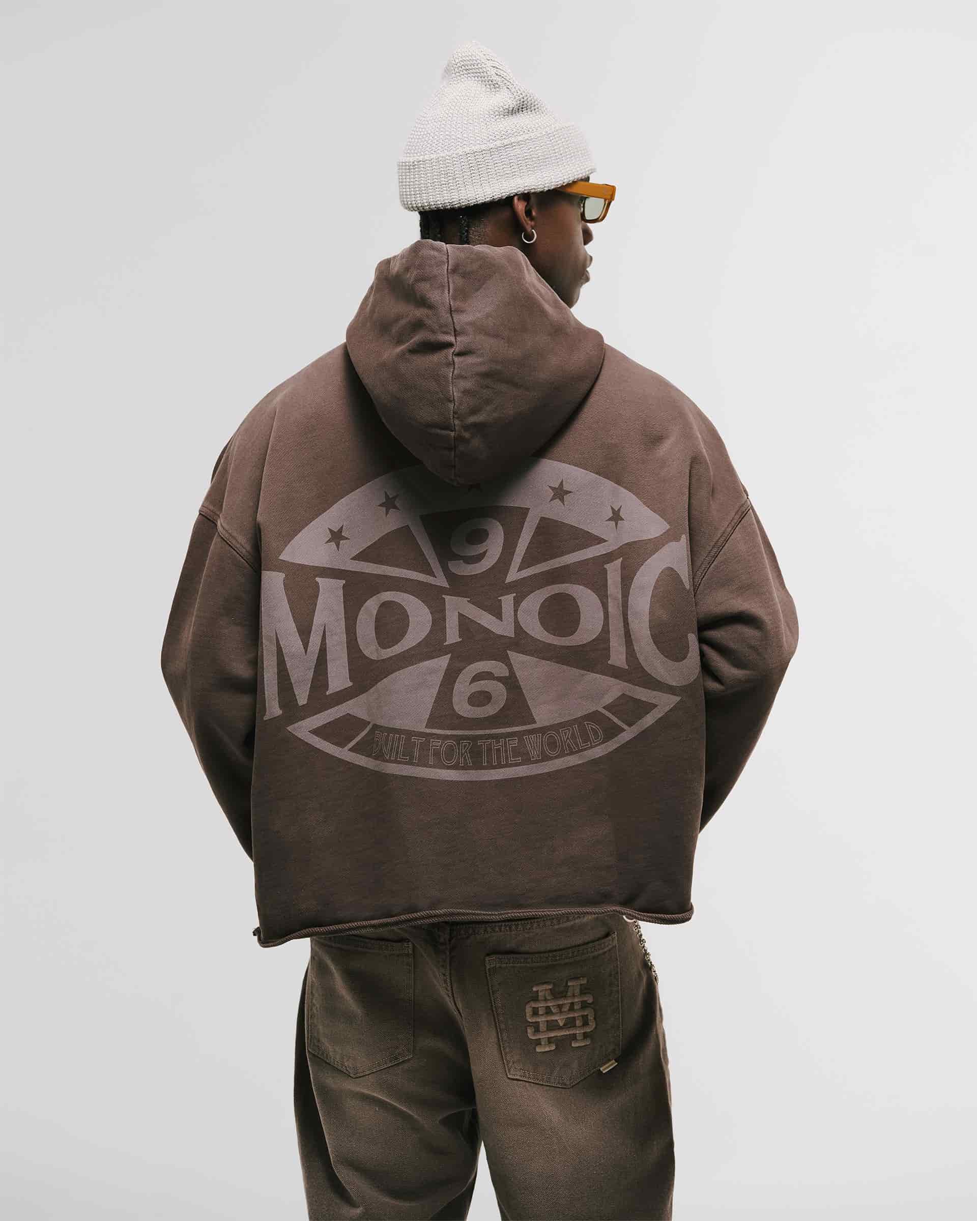 Hoodie Compass – Café Desgastado - miniatura 2
