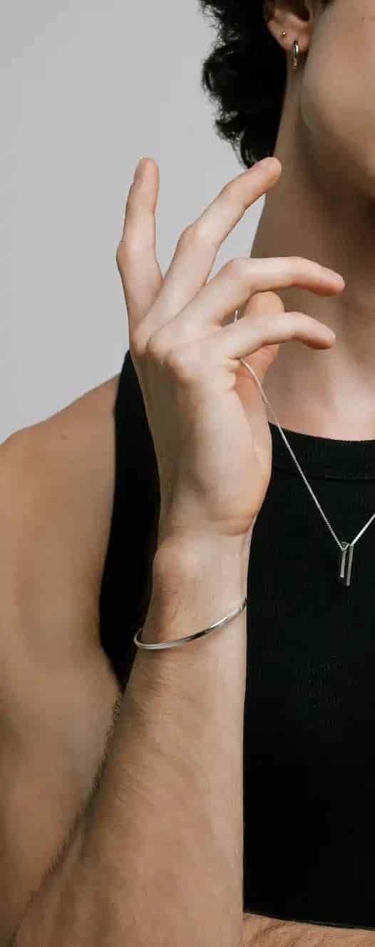 B1 | PULSERA EN PLATA LEY 925 - miniatura 6