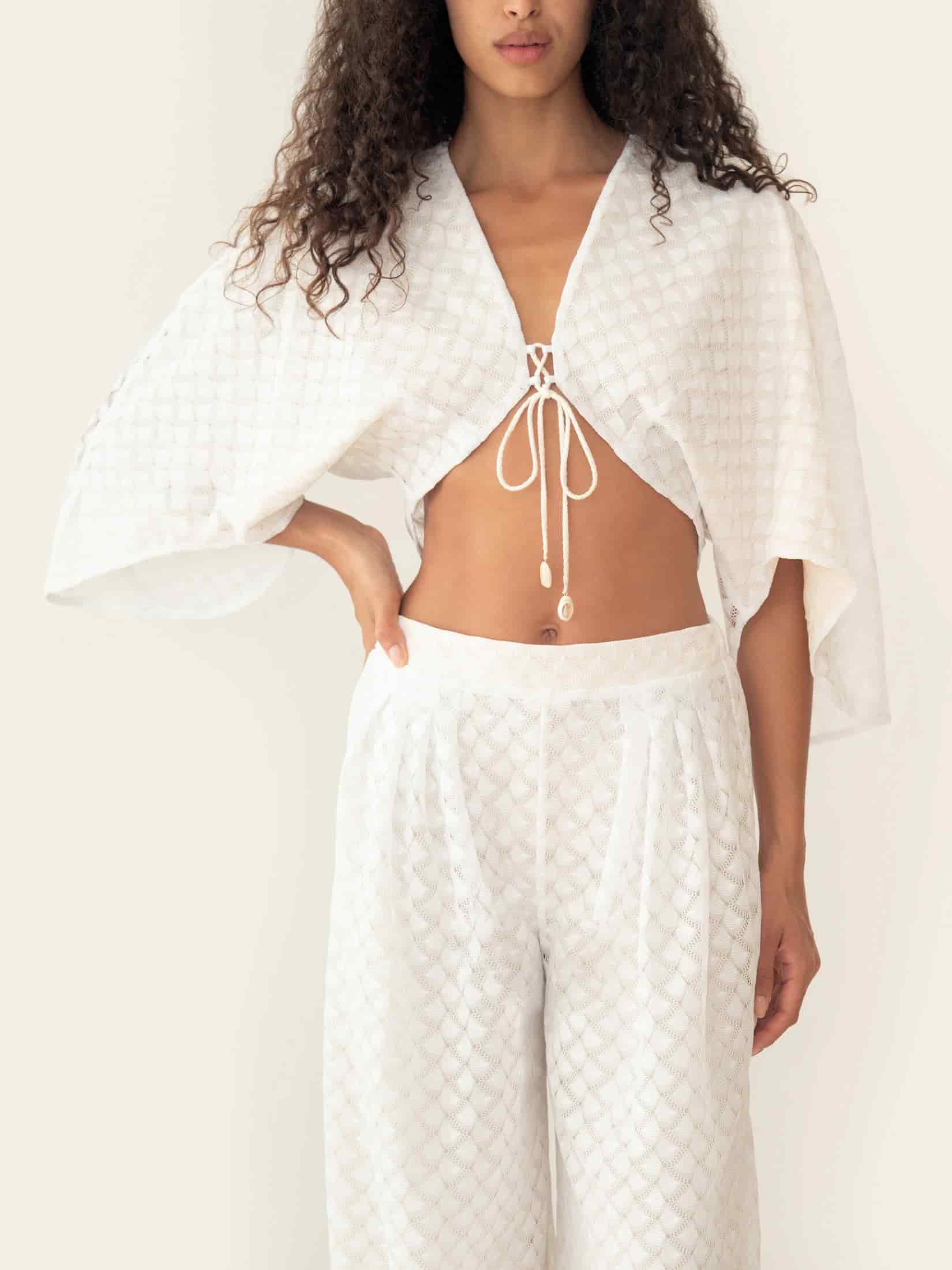 ELIF PANT WHITE - miniatura 3