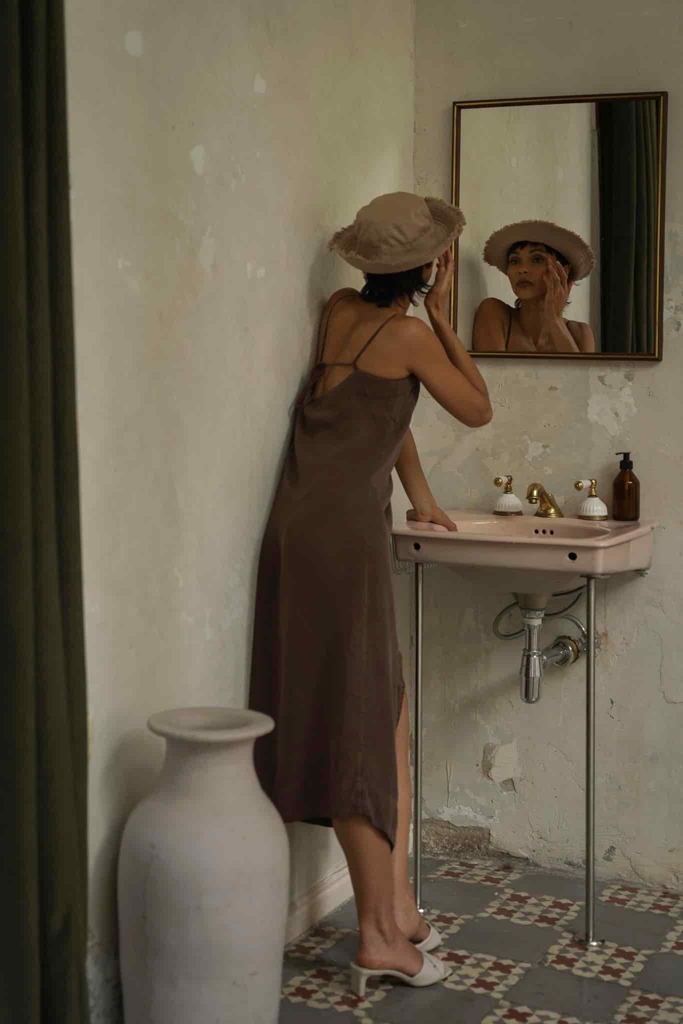 Vestido Jacaranda chocolate - miniatura 3