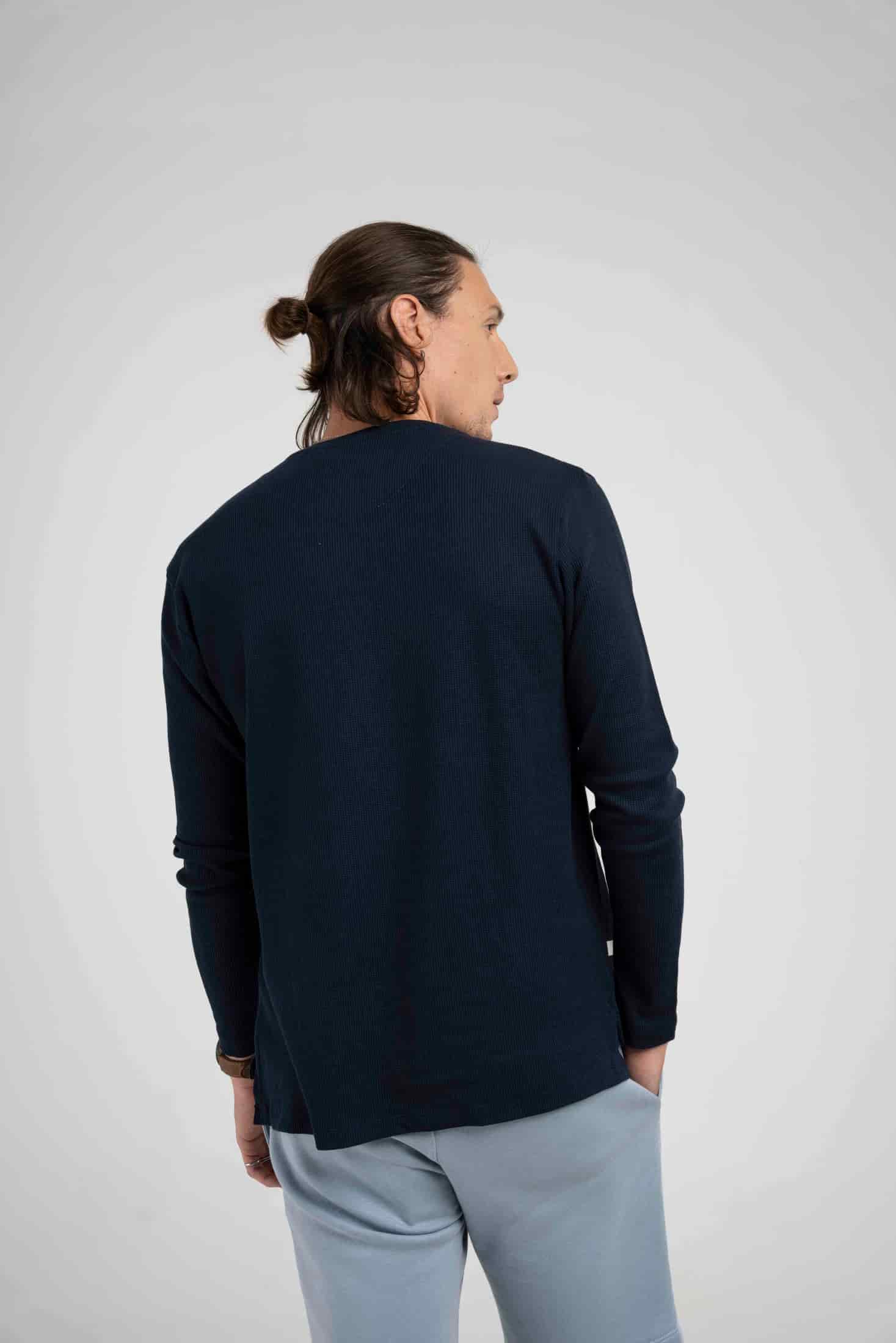 Organic Waffle Crewneck - miniatura 6