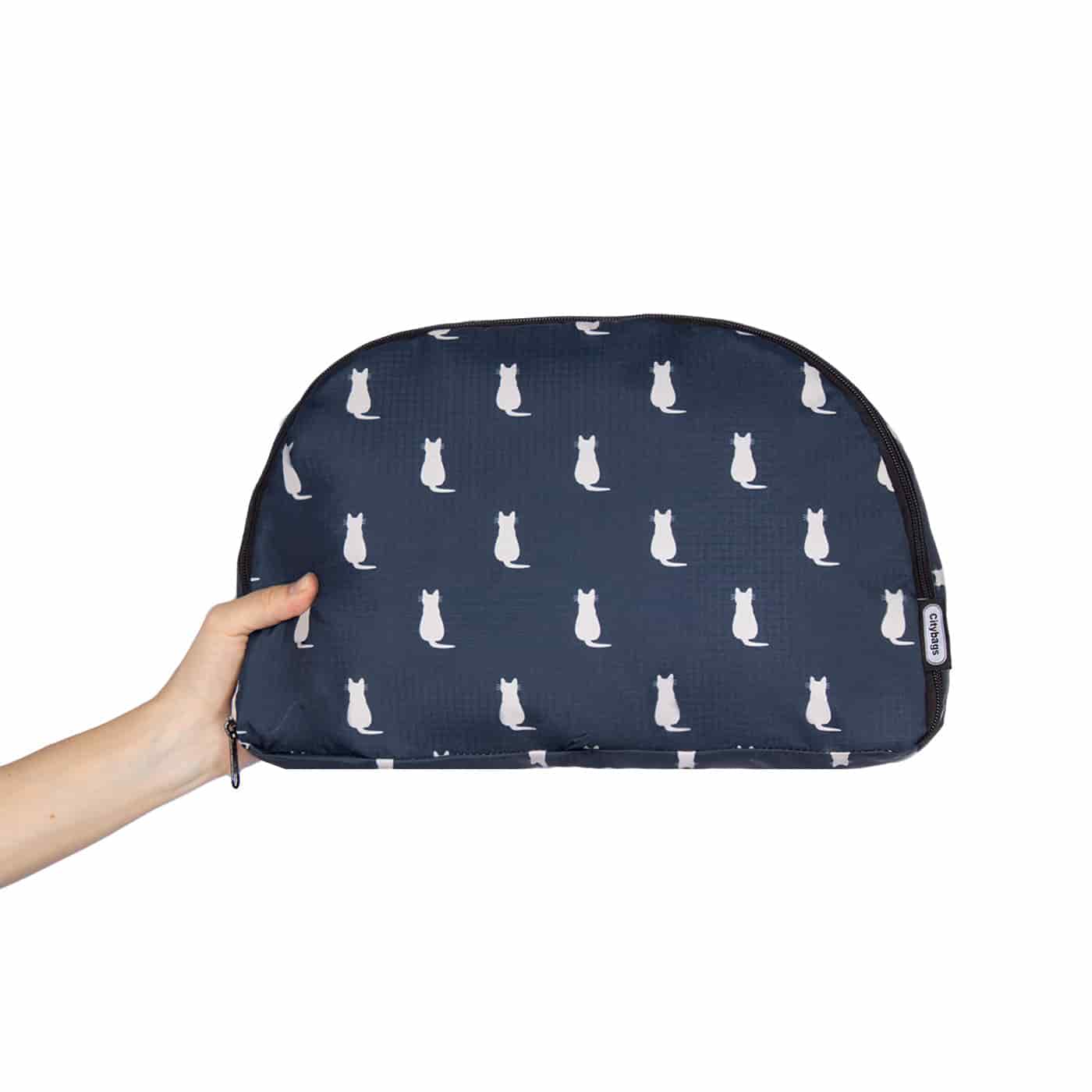 Morral Aventura ULTRA Plegable Estampado Gatos Citybags Multicolor - miniatura 2