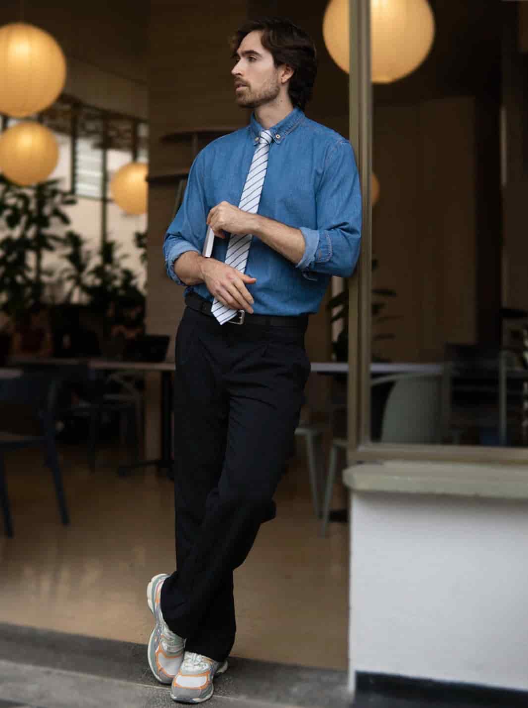 CAMISA EN DENIM DE ALTA RESISTENCIA - miniatura 2