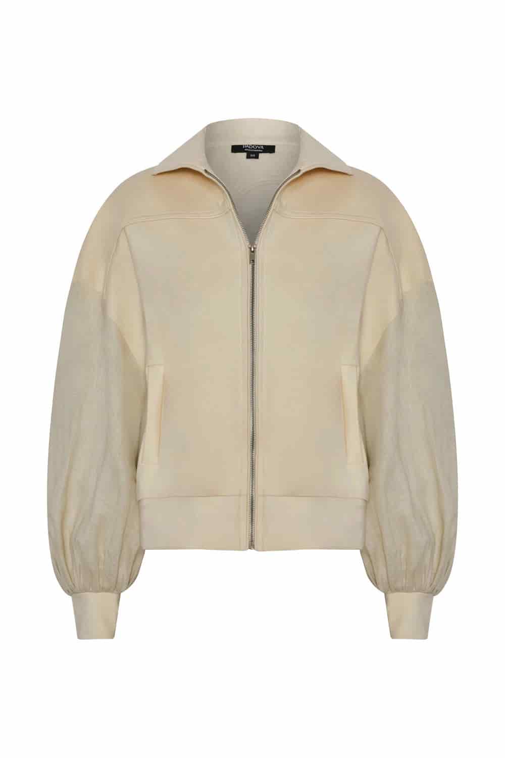 Chaqueta tessa bordado escorpión vainilla - miniatura 1