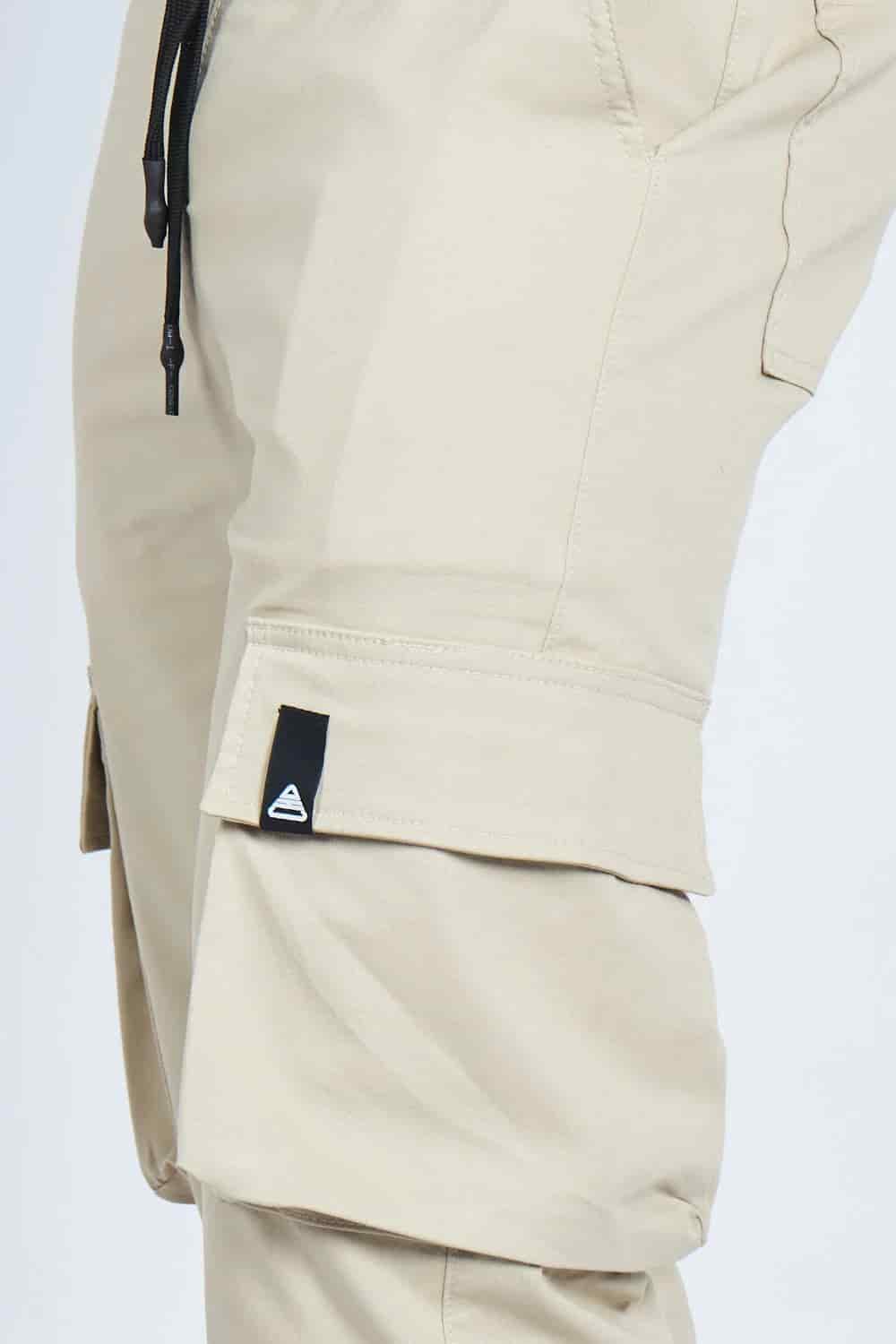 Jogger cargo 8 bolsillos bota recta CAQUI | DROP 3 | - miniatura 3